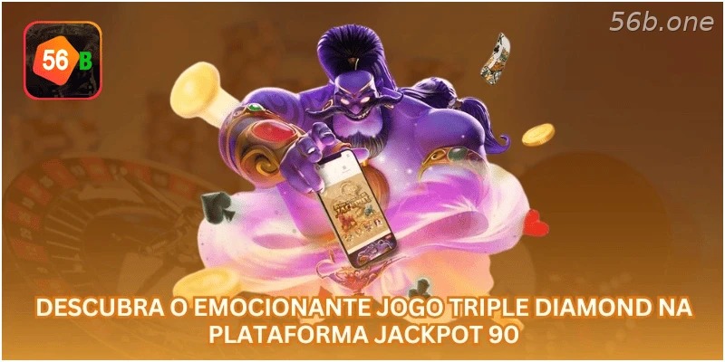 Descubra o emocionante jogo Triple Diamond na plataforma Jackpot 90.