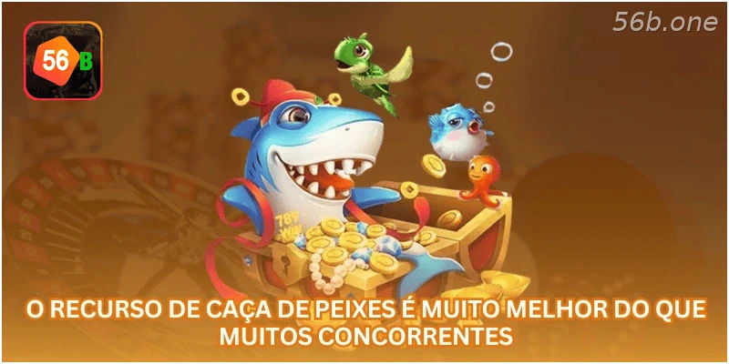 Recursos de caça aos peixes no Fishing King.
