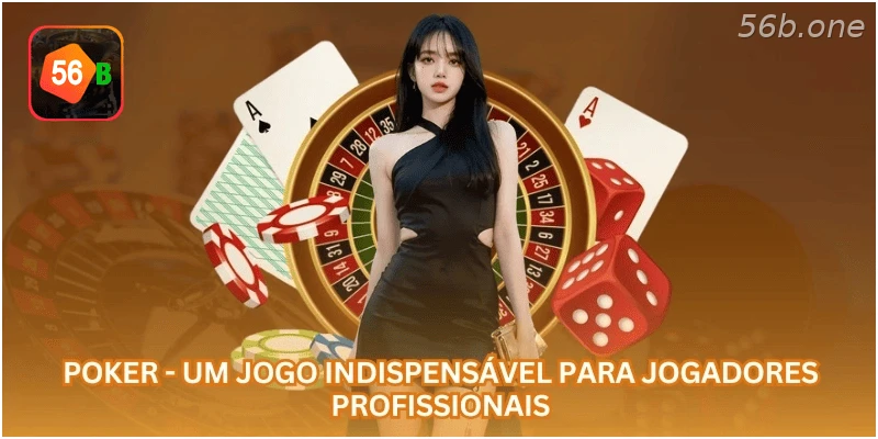 Poker como jogo estratégico em mesas online.