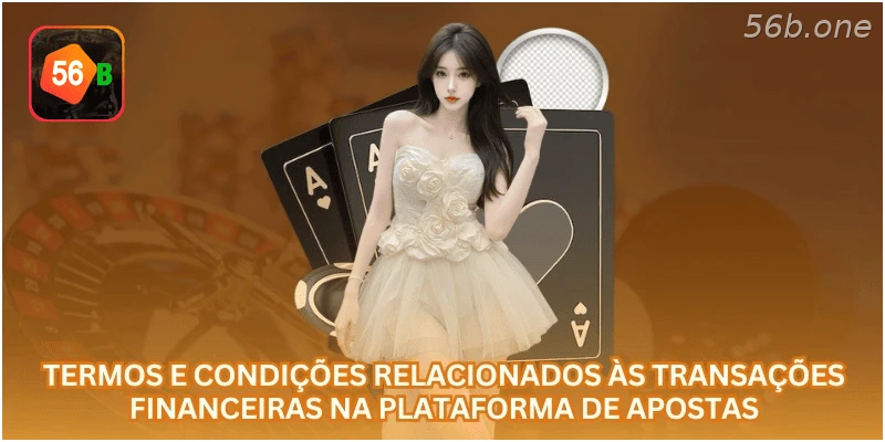 Termos relacionados às transações financeiras na plataforma de apostas.