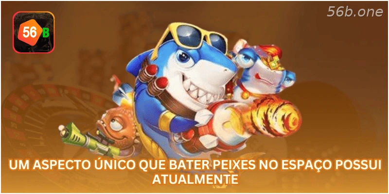 Destaques do jogo Tiro ao Peixe Espacial na 56B.