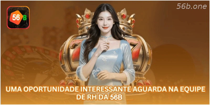 Oportunidade de trabalho na equipe de RH da 56B.