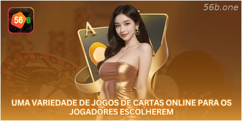 Uma variedade de jogos de cartas online para os jogadores escolherem.